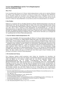 Von der Spiegelbildlichkeit und der Verwerfungskompetenz - Eine Posse studentischer Politik