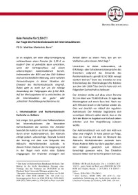 Kein Porsche für 5,50 €?! Zur Frage des Rechtsmissbrauchs bei Internetauktionen