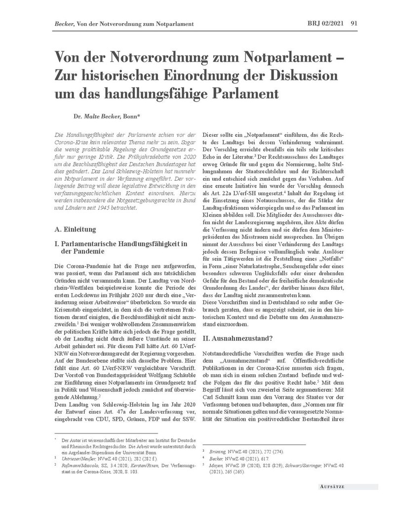 Dr. Malte Becker Dr. Malte Becker