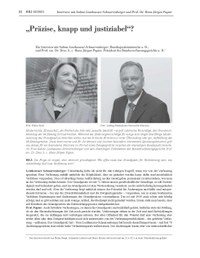 "Präzise, knapp und justiziabel"?