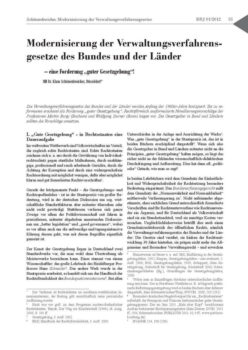 Dr. Klaus Schönenbroicher Dr. Klaus Schönenbroicher