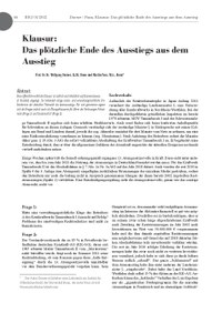 Prof. Dr. Dr. Wolfgang Durner, LL.M. / Martin Paus, M.A