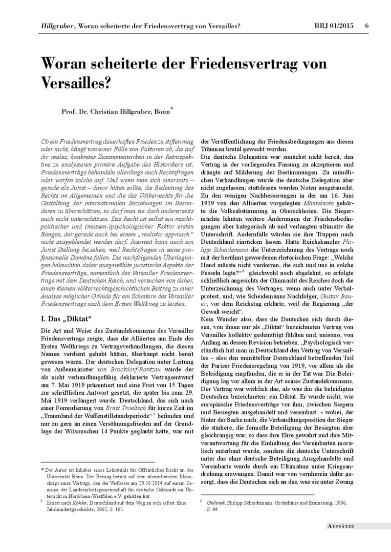 Prof. Dr. Christian Hillgruber