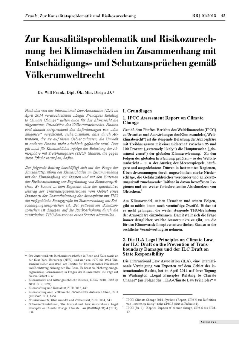 Dr. Will Frank, Dipl. Ök, Min. Dirig a.D. Dr. Will Frank, Dipl. Ök, Min. Dirig a.D.
