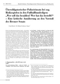 Frank Bender / Dr. Richard Gräbener