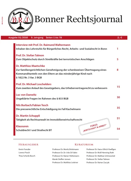 Ausgabe 01/2016