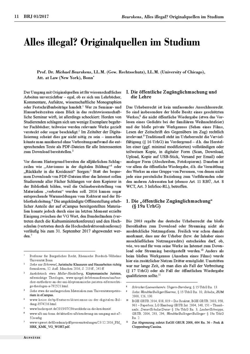 Prof. Dr. Michael Beurskens