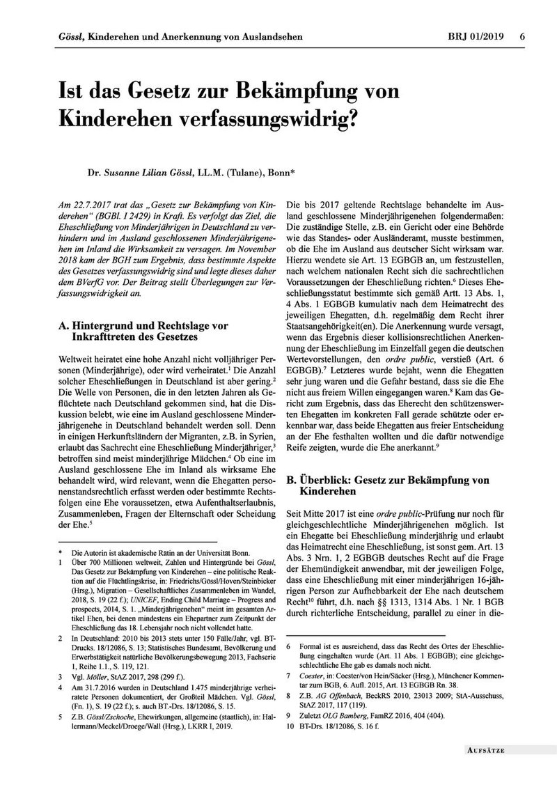 Dr. Susanne Lilian Gössl