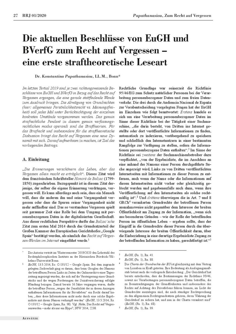 Dr. Konstantina Papathanasiou, LL.M.