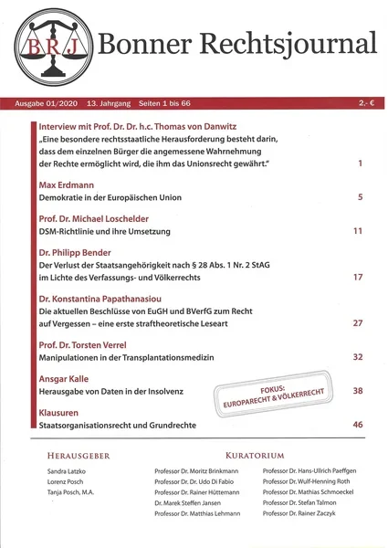 Ausgabe 01/2020