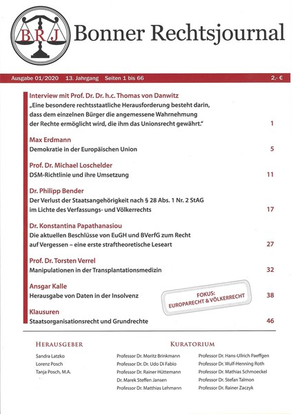 Ausgabe 01/2020
