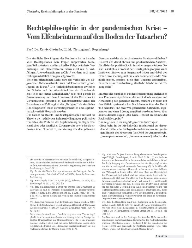 Prof. Dr. Katrin Gierhake, LL.M. (Nottingham)