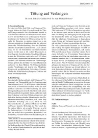 Dr. med. Saskia Guddat / Prof. Dr. med. Michael Tsokos