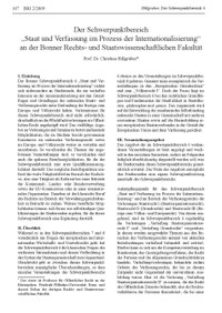 Prof. Dr. Christian Hillgruber