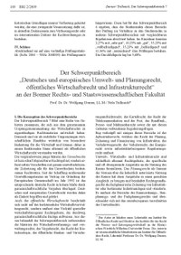 Prof. Dr. Dr. Wolfgang Durner / Nela Trillmich