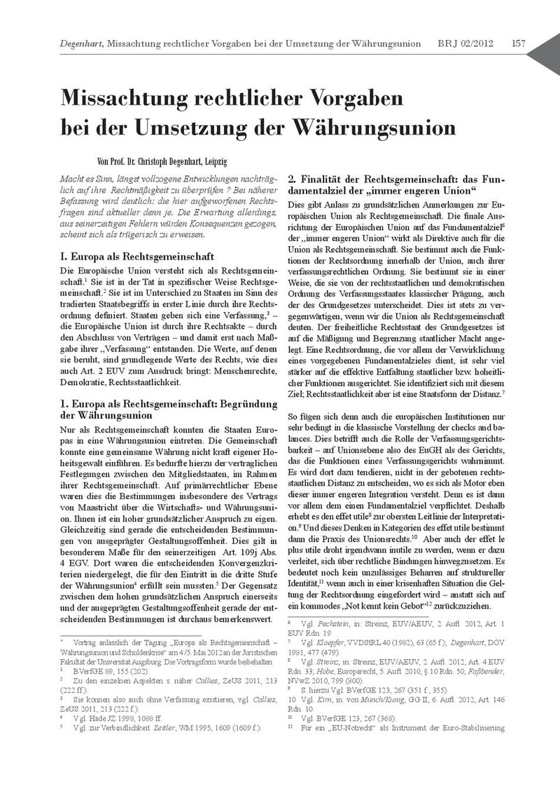 Prof. Dr. Christoph Degenhart