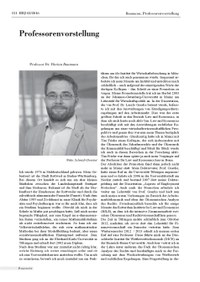 Professor Dr. Florian Baumann