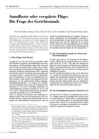Prof. Dr. Matthias Lehmann/Anselm-Leander Wancke