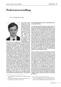Prof. Dr. Philipp Reimer