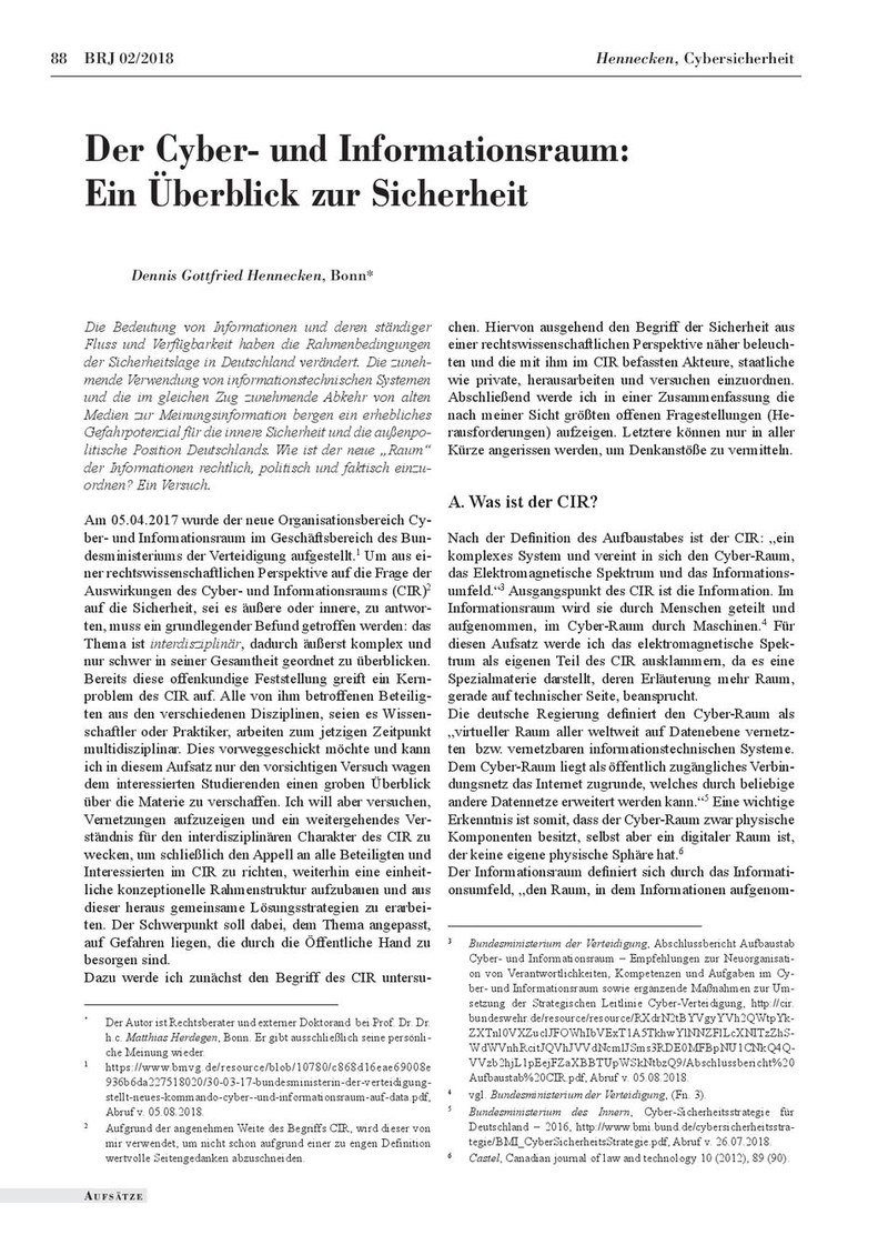 Dennis Gottfried Hennecken