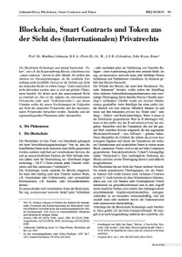 Prof. Dr. Matthias Lehmann/Felix Krysa