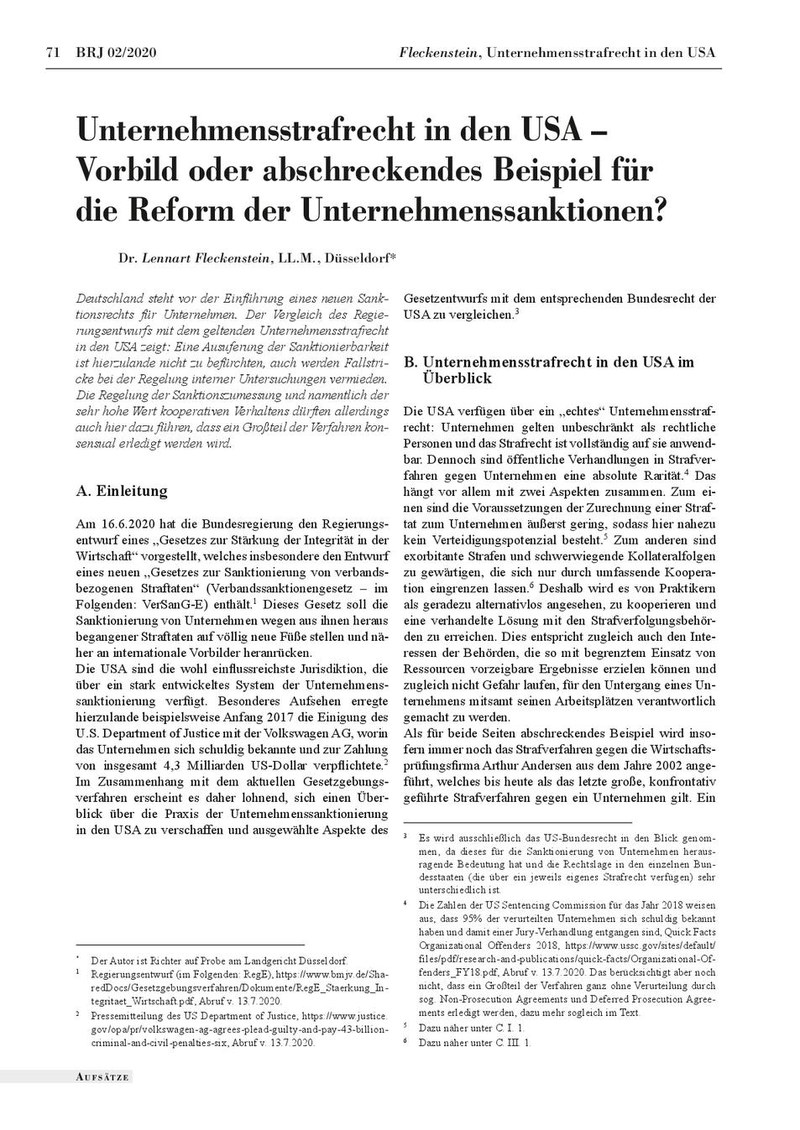 Dr. Lennart Fleckenstein, LL.M.