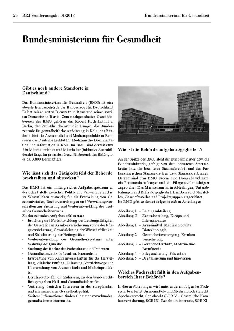 Bundesministerium für Gesundheit