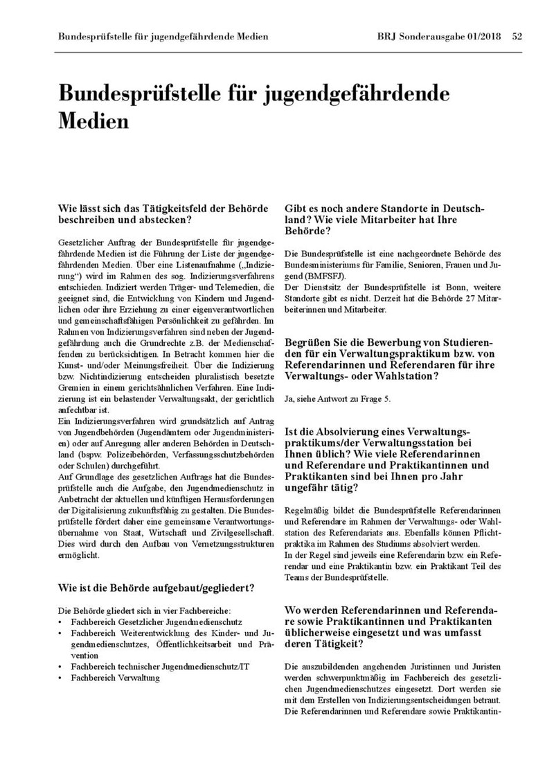 Bundesprüfstelle für jugendgefährdende Medien
