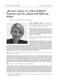 „Karriere macht, wer neben fachlicher Expertise auch die nötigen Soft Skills mitbringt“